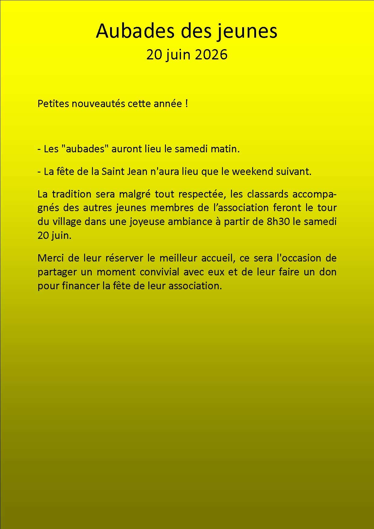 aubades