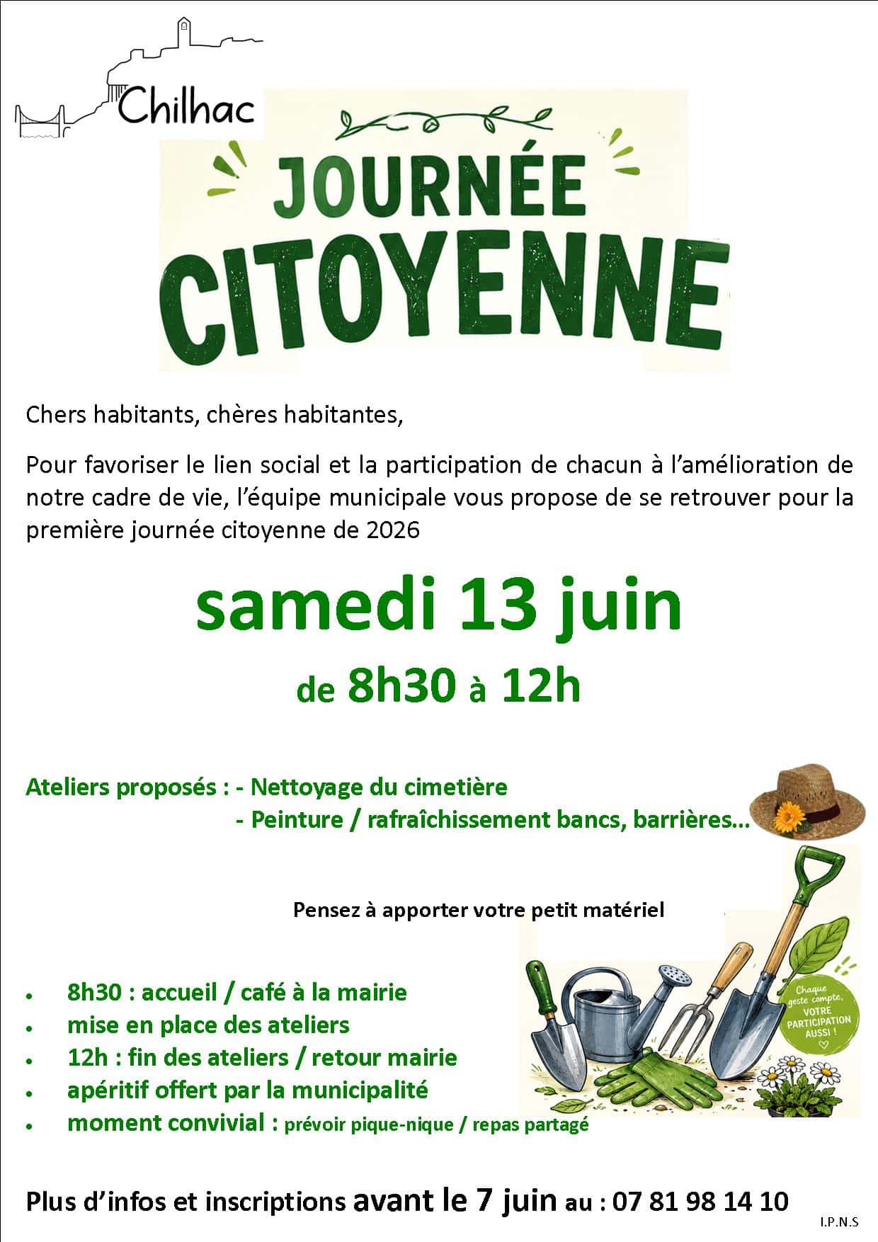 affiche journée citoyenne