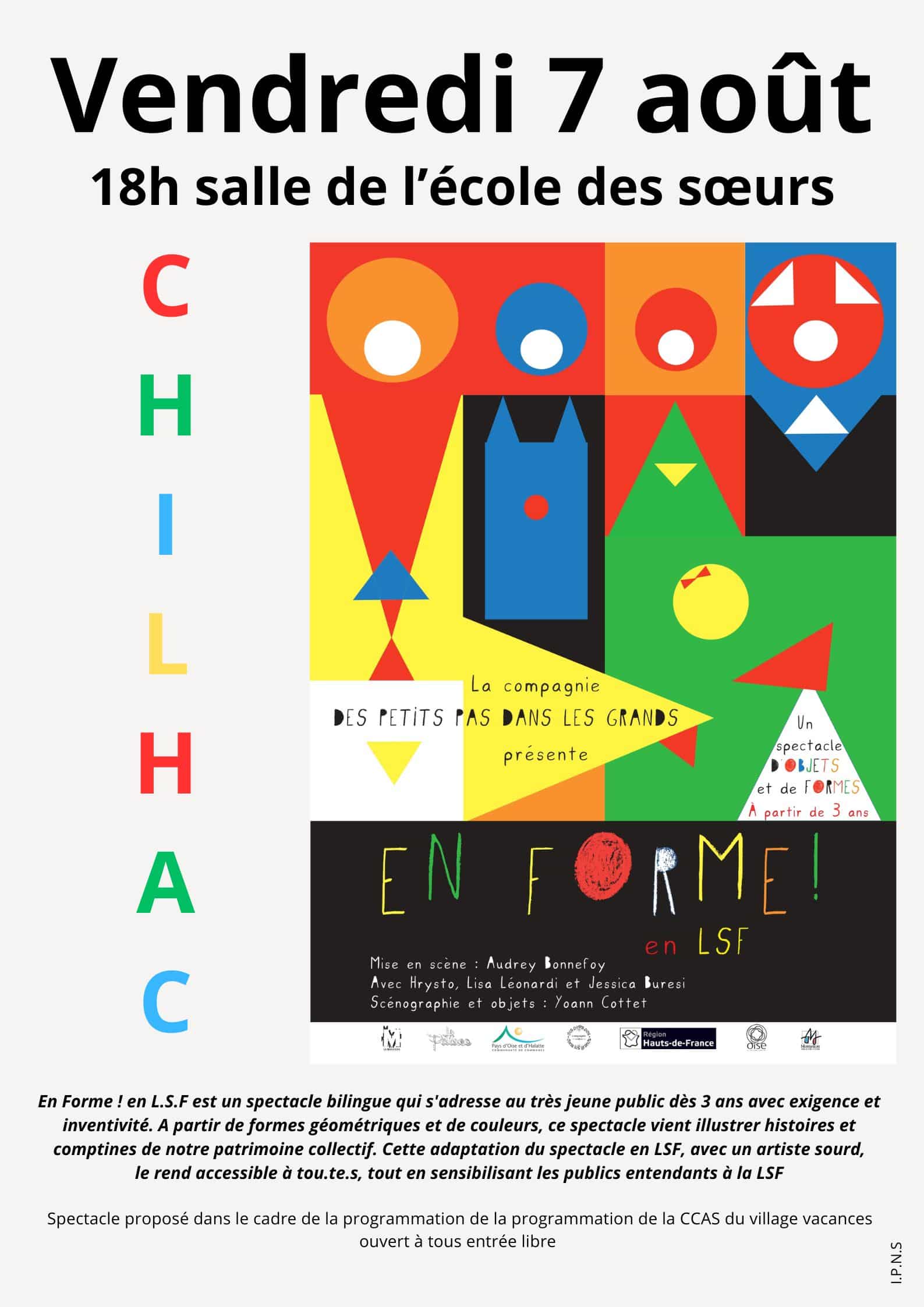 En forme affiche