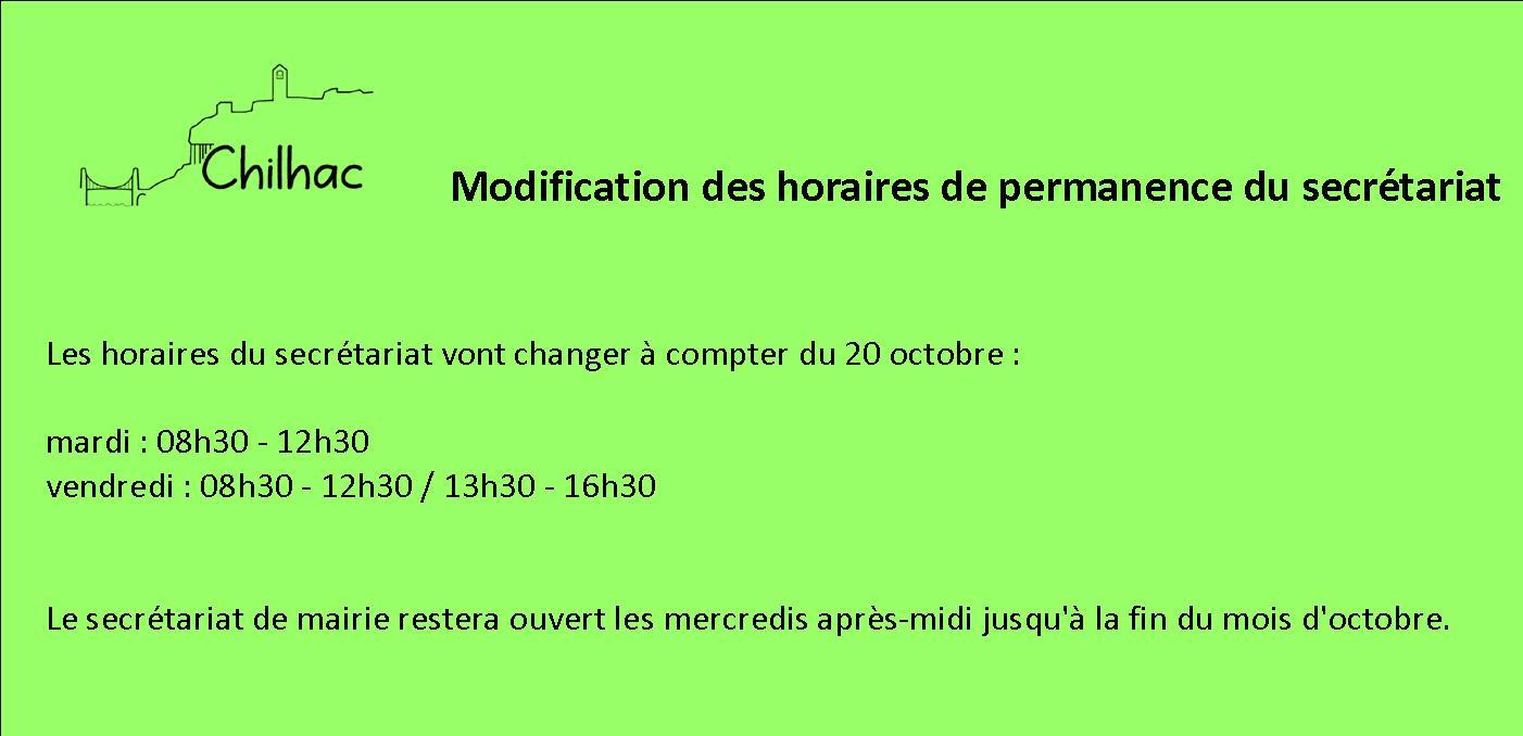 horaires